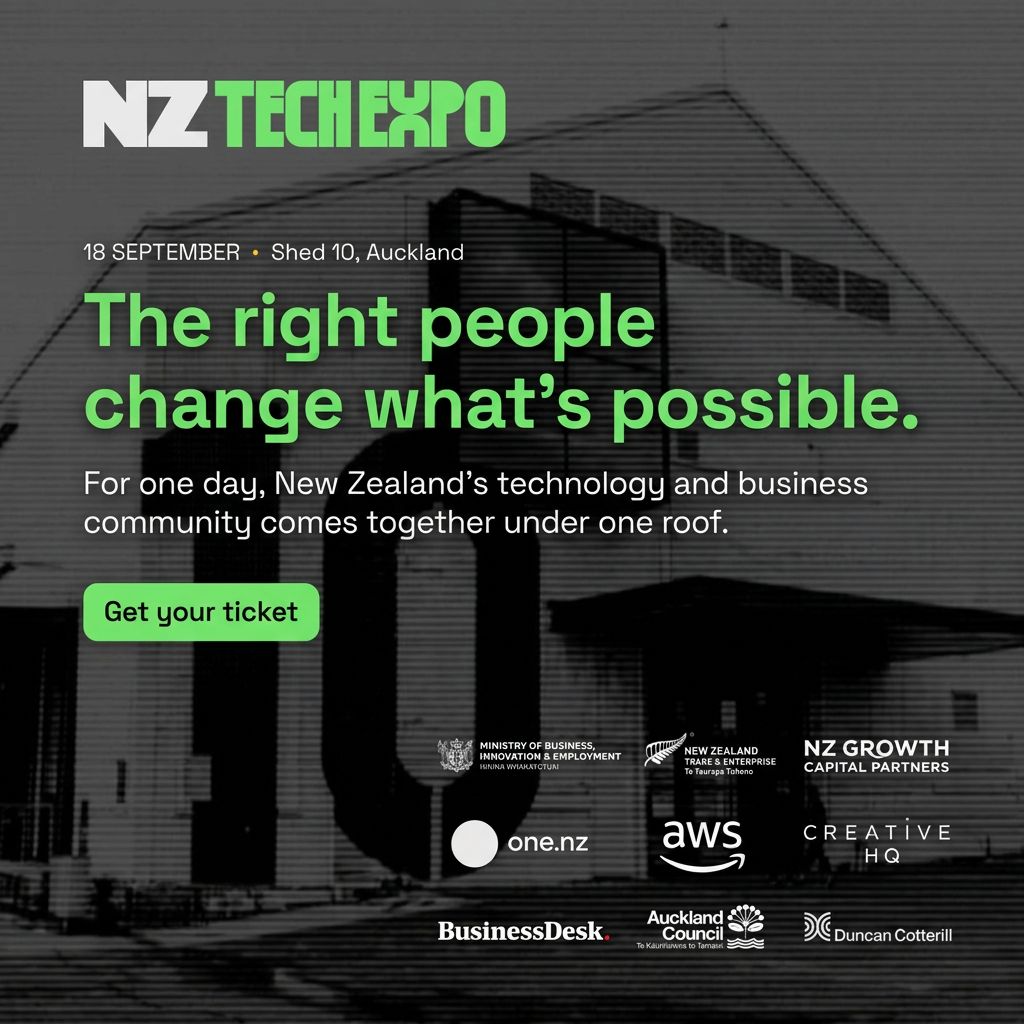 NZ Tech Expo 2026 - Technology-Led Export and Scaling for Global Growth