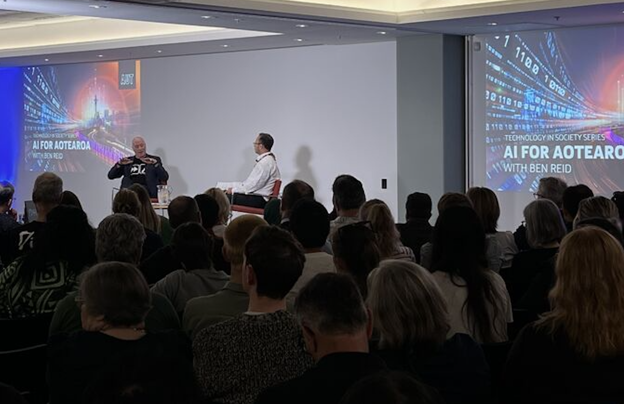 AI for Aotearoa - Ben Reid in conversation with AUT Vice Chancellor Damon Salesa March 2025