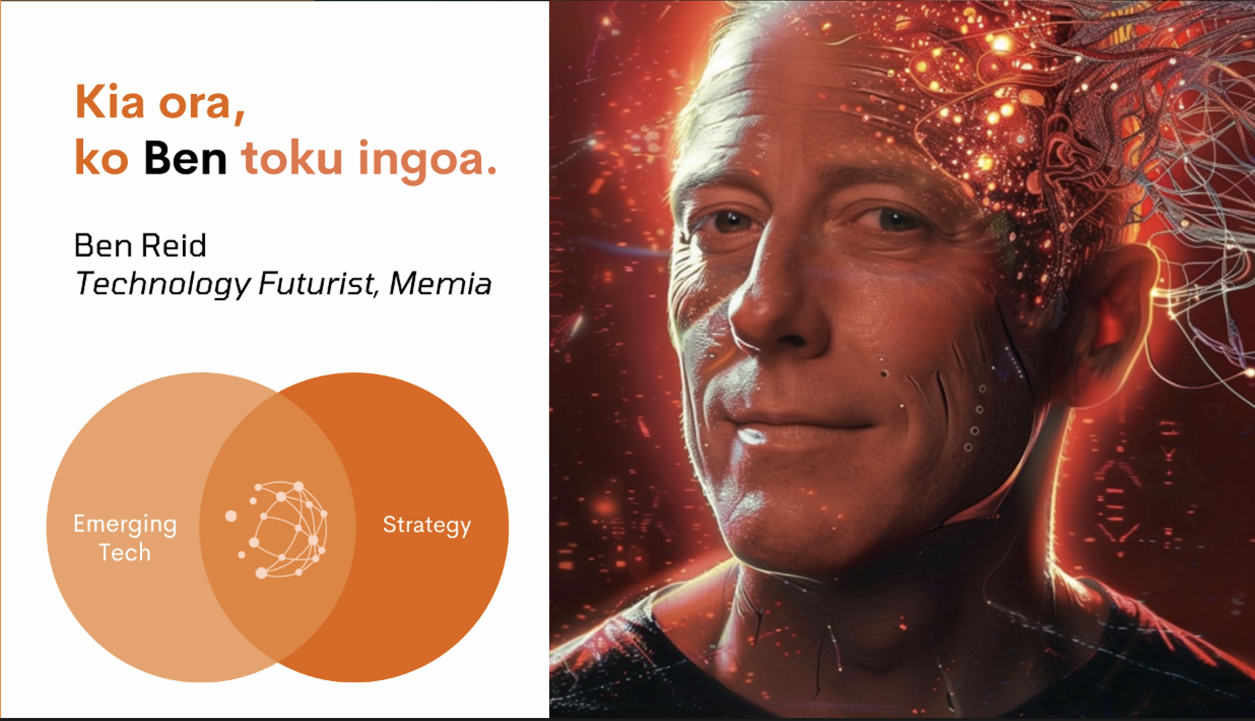 Kia ora ko Ben Reid toku ingoa